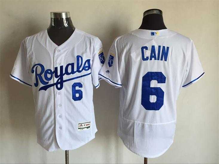 Kansas City Royals #6 Cain White 2016 Flexbase Collection Stitched Jersey,We sell and wholesale Kansas City Royals #6 Cain White 2016 Flexbase Collection Stitched Jersey on line form chian!